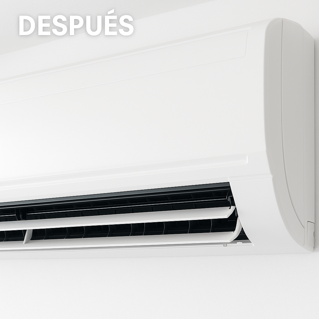 Ar condicionado funcionando perfeitamente - após reparo técnico em Ubatuba