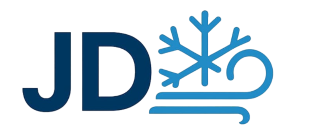 JD AR FRESCO E SEGURO - Logo empresa instalação ar condicionado Ubatuba SP